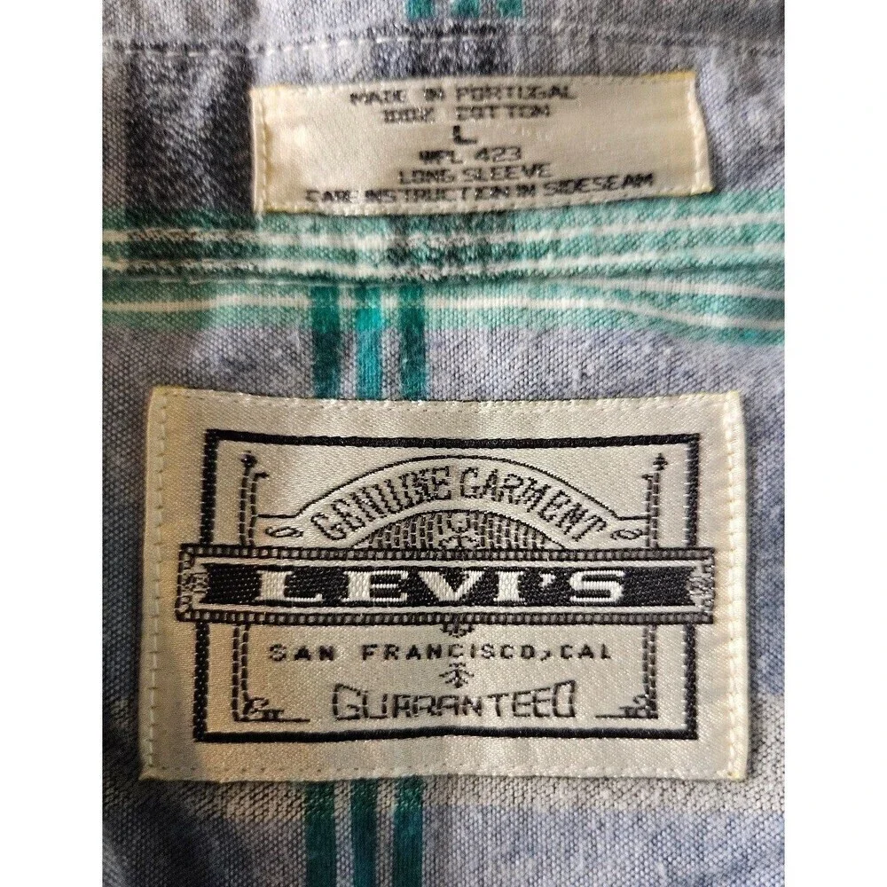 2 for $20 Levi's Vintage Cotton Flannel 90s